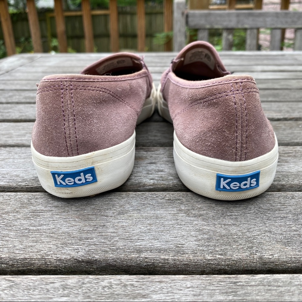 Keds Double Decker Suede Slip-On Style WH61079 Fashion Sneakers Size 9 - Picture 9 of 12